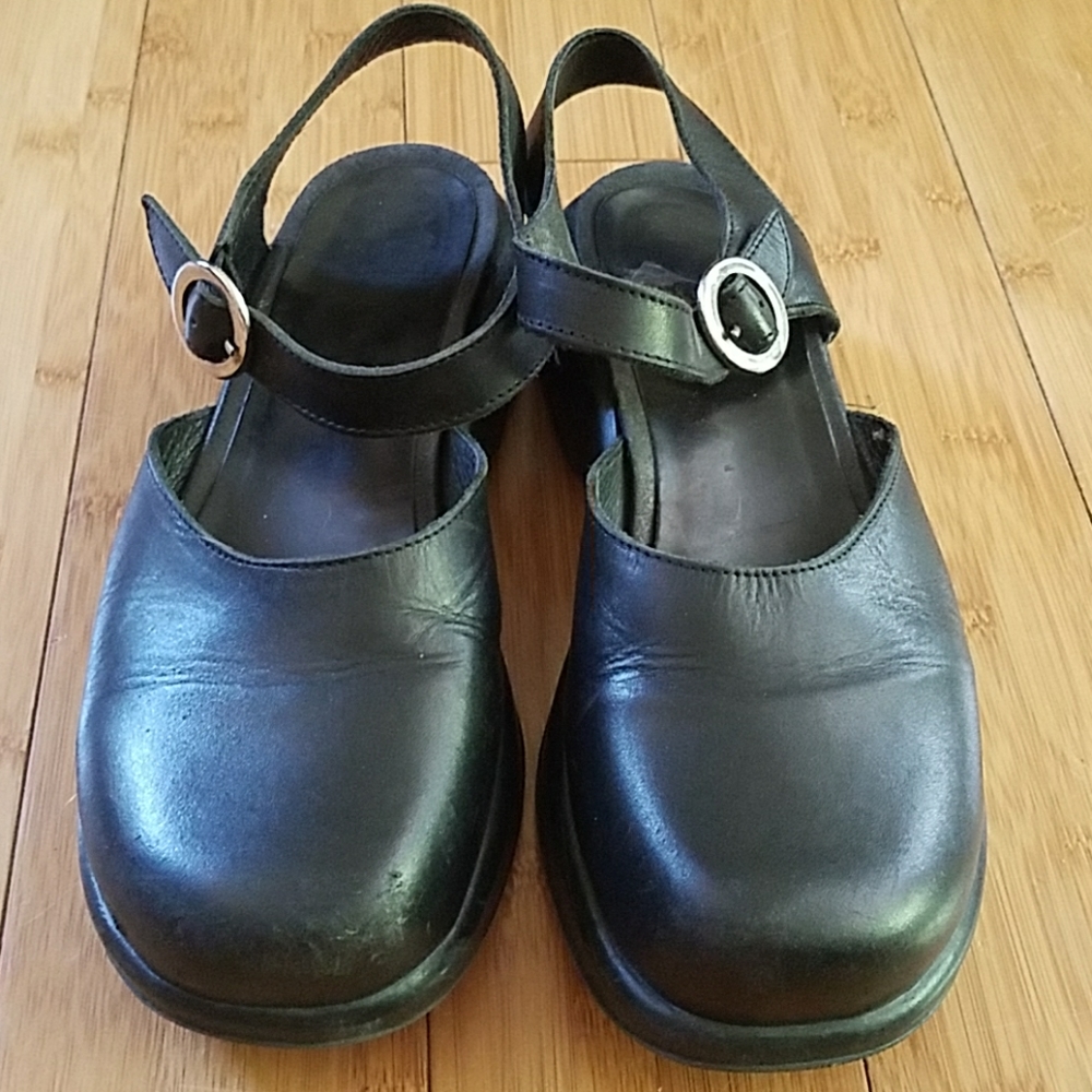 Dansko Clog with Ankle Strap